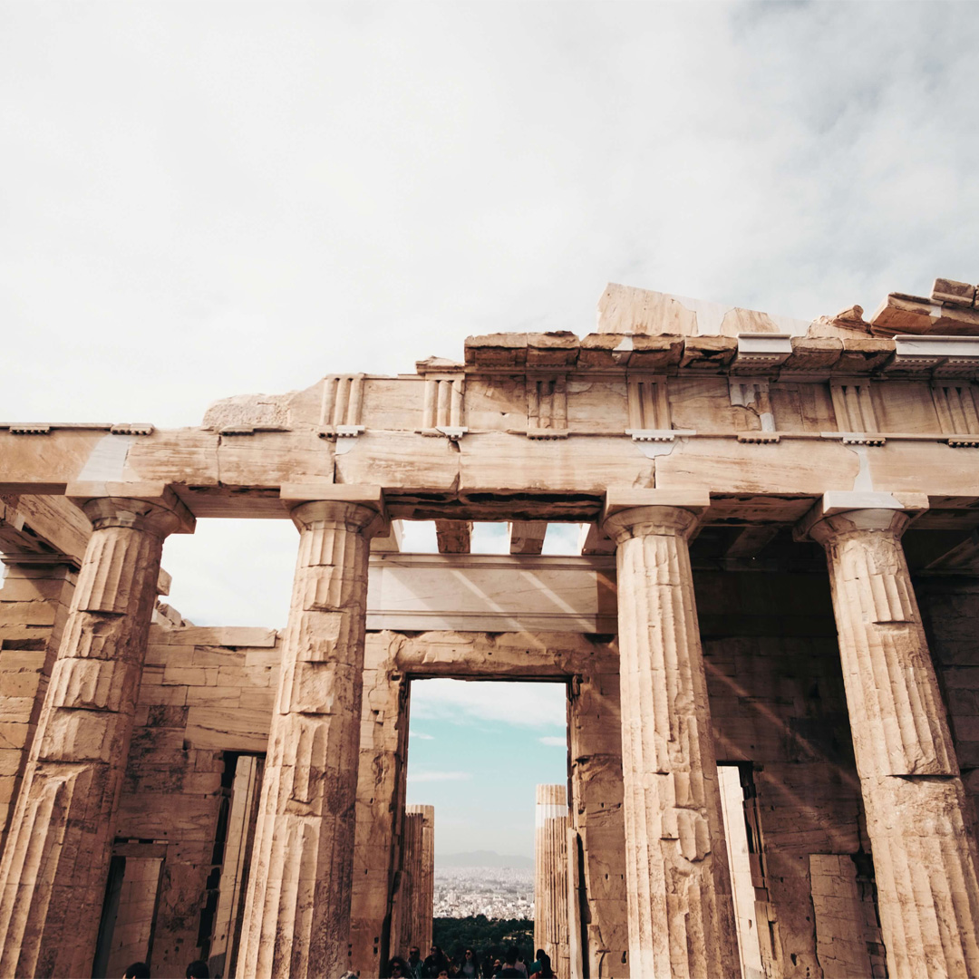 Columnas en Grecia
